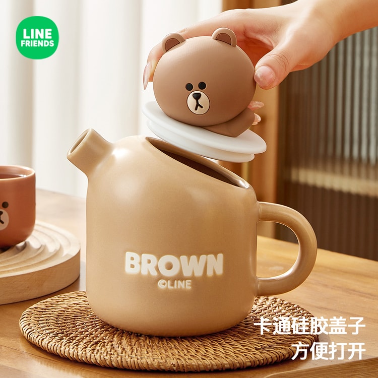 Ceramic Fresh Bowl Worker Cute Bento Lunch Box With Lid Sealed Microwave  BROWN Model - Yamibuy.com