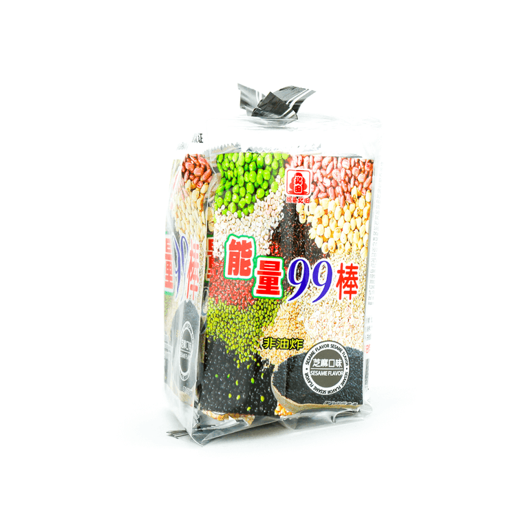 台湾北田 能量99棒 谷物米果棒 芝麻味 180g 3