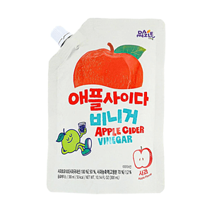 다미즐 사과 식초 사과, 10.14 fl oz [물과 섞기 / 탄산수와 곁들이기 / 샐러드 드레싱]