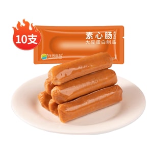 【중국 직배송】 치샨 식품 수신장 오를레앙 맛 불교 순수 채식 햄 소시지 25g*10개 250g