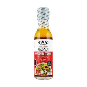Vivid Kitchen Zero Sugar Oriental Dressing , 7.9 fl oz 【Keto & Vegan Friendly 】【No Sugar, No Preservatives】