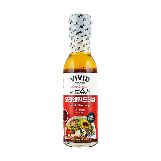 韩国DONGWON东远 VIVID KITCHEN 零糖东方沙拉酱 235ml【大豆芝麻为基础制作】【适合生酮饮食和素食主义者】【0糖0防腐剂】