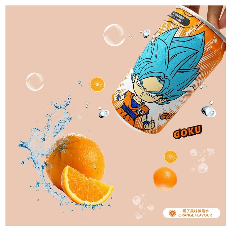 台湾直送】OCEAN BOMB ドラゴンボール オレンジフレーバー