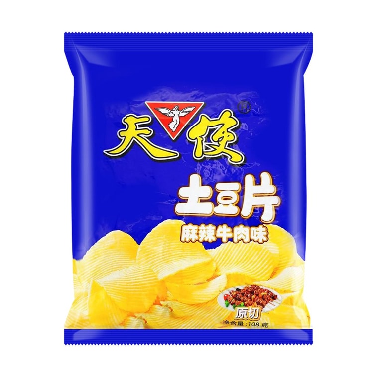 天使 土豆片 原切薯片 麻辣牛肉味 108g【云南特产】 7