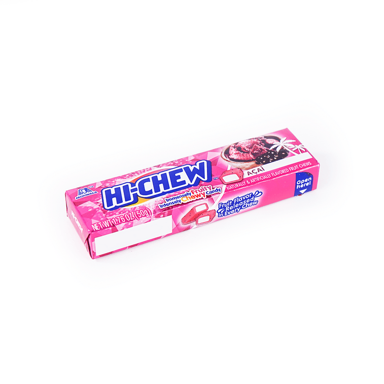 日本HI-CHEW 果汁軟糖 巴西莓口味 50g 【新口味登陸】 4
