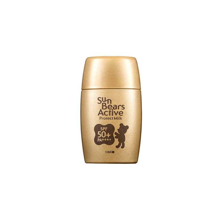 日焼け止め ami OMI Brothers Sun Bears Active Sunscreen SPF 50/PA++++ 30 g Yellow