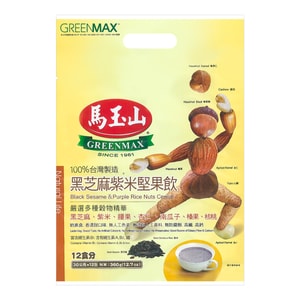 Black Sesame & Purple Rice Nuts Cereal 12Packs