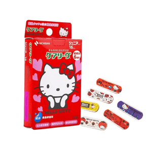 Hello Kitty Band-Aids, 21mm x 58mm, 16 pieces per pack