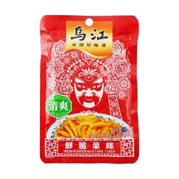 乌江涪陵榨菜 清爽鲜脆菜丝 下饭小咸菜 80g
