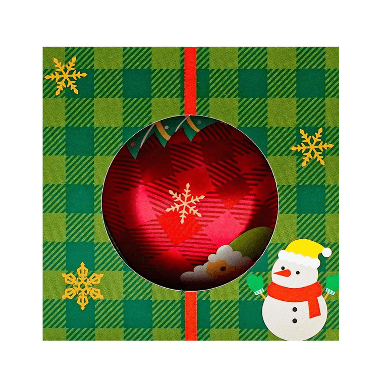 【クリスマス限定品】クリスマスオーナメントアソートチョコレートギフトボックス - 5フレーバー9個入り 7