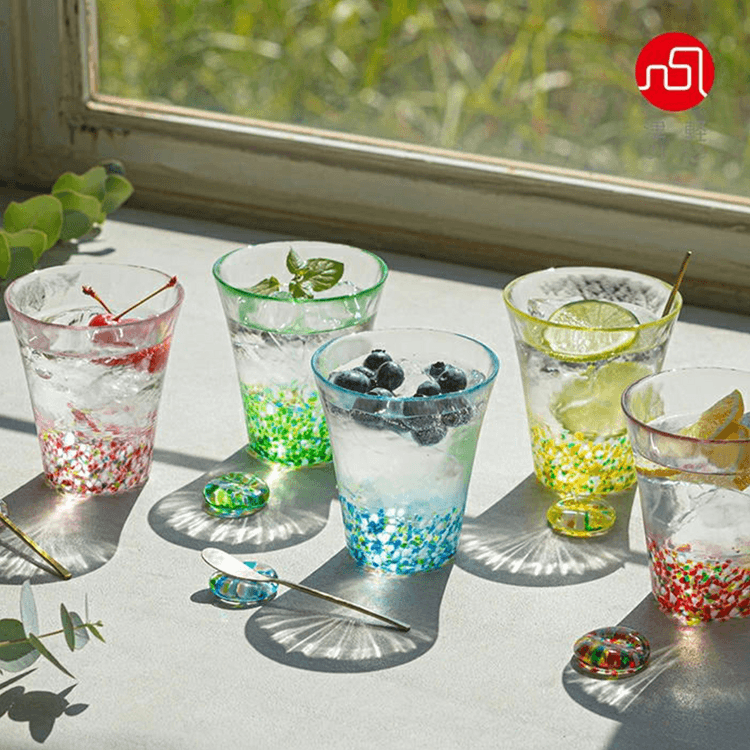 ISHIZUKA GLASS 石塚硝子 | 津軽彩り風景グラス | スノーランプ 300ml