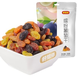 Assorted Flavors Raisins Ready-to-Eat Xinjiang Specialty 228g
