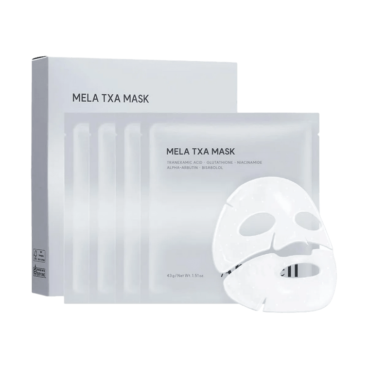 Mela TXA Mask 4 Sheets 1.52 oz【Tranexamic Acid Brightening Dark Spot Fading】 3