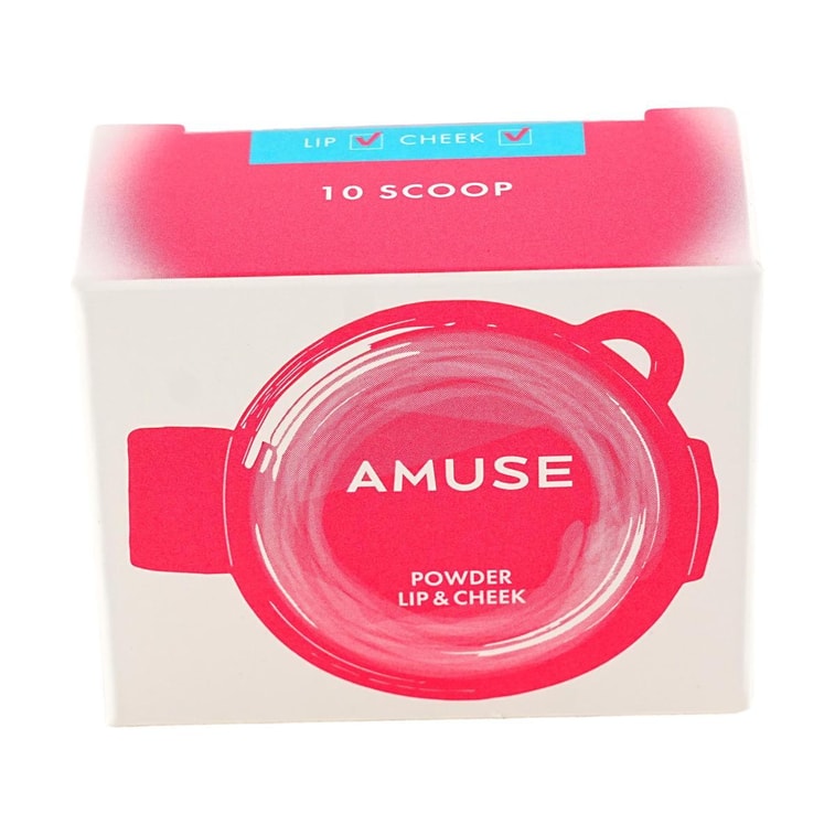 Powder Lip & Cheek,0.14 oz. #10 Scoop - MLBB Vegan Makeup | Velvet-Matte | Portable 12