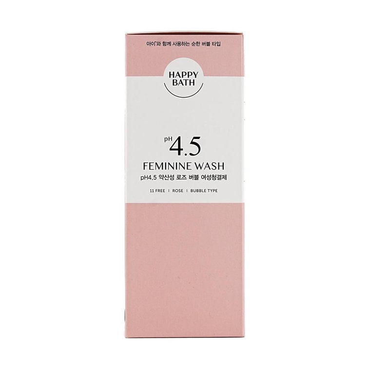 pH 4.5 로즈향 여성 청결제, 250ml (8.82oz), 버블 타입 5