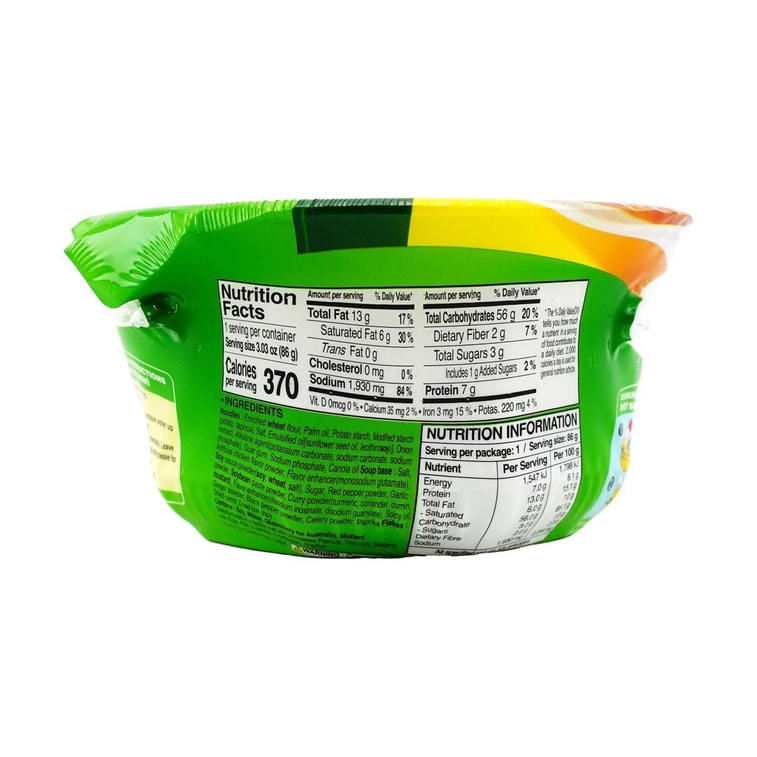 韩国Paldo八道 精熬鸡汤风味方便面 碗装 86g 4