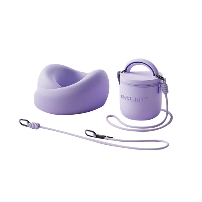 ES-3 Gen 3 Travel Neck Pillow (Blue) | Foldable Portable 360° Cervical Support U-Pillow, V-Shape Chin Support, Perfect for Airplane, Train & Office Napping