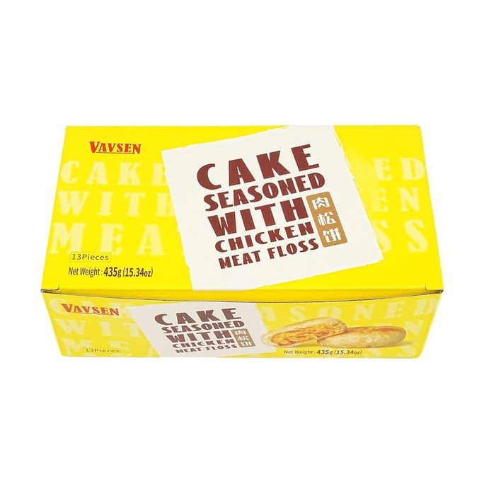 Cake Seasoned With Chicken Meat Floss 15.34 oz