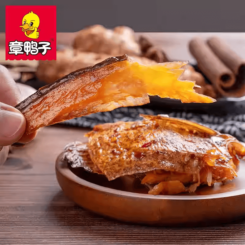 【中国直邮】 章鸭子 正宗常德风味手撕鱼 香辣味 150g*1包