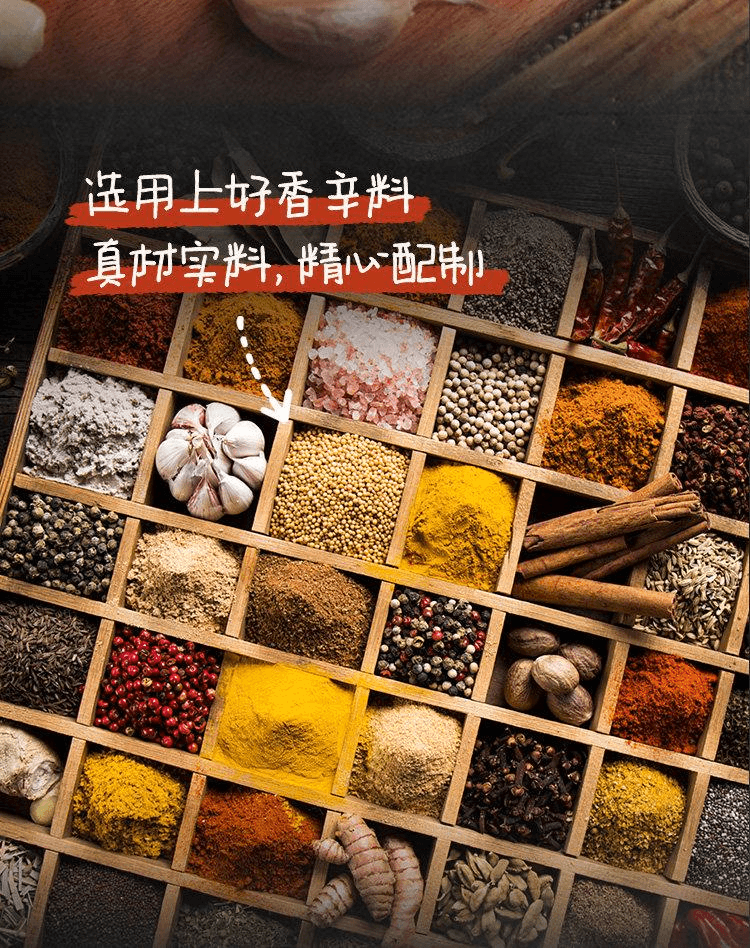 【中国直邮】 洛晶宁 正宗蒜香椒盐粉广东广式蒜蓉小包装小酥肉蘸料15g*6包