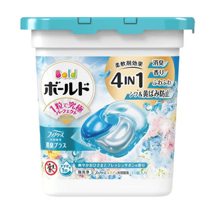 [일본 직배송] 프록터앤갬블 재팬 세탁 세제 캡슐 [4D 블루 리프레싱 향] 11개입