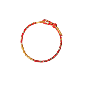 2026 Horse Zodiac Year Red Braided Bracelet Tai Sui Protection Amulet Unisex Incense Infused Style 1 Piece