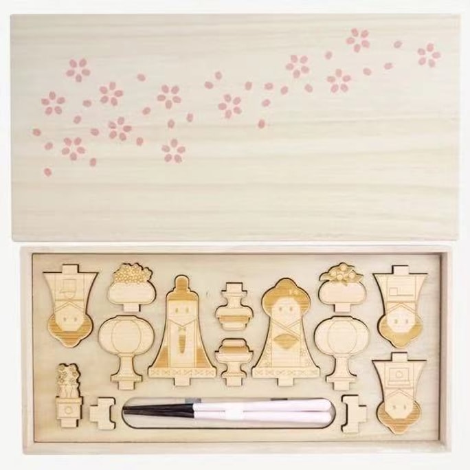 [일본 직통] Made in Japan HYOZAEMON 효자에몬 천연 나무 천연 옻나무 어린이 젓가락 인형 세트 개인용 선물 기념품 라이트 핑크 1 개 1 쌍
