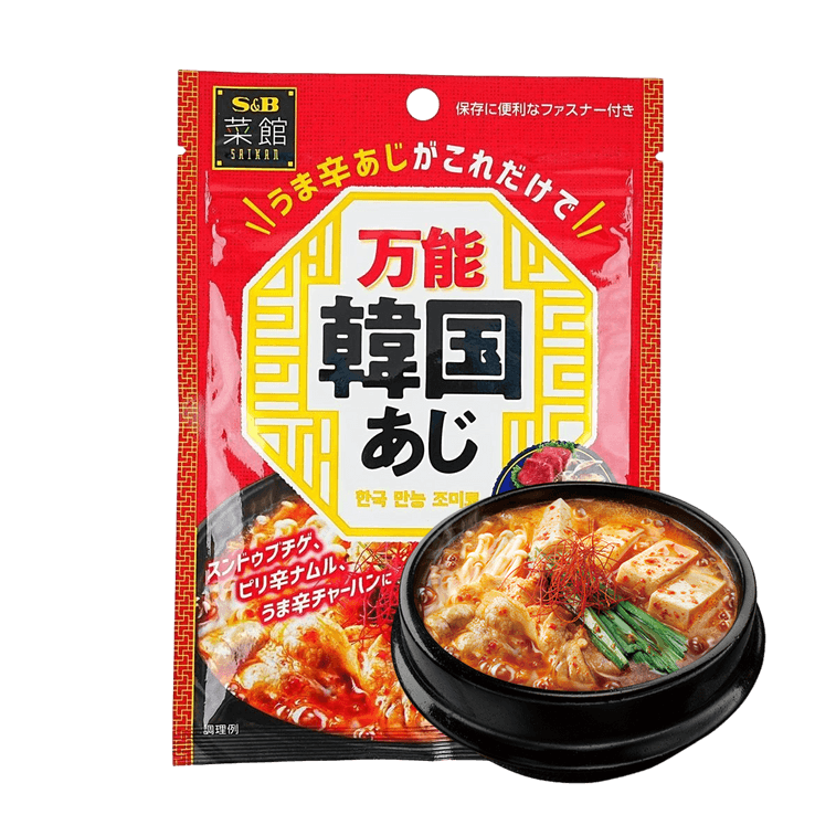 【日韩酱料combo】日本DAISHO 日式寿喜烧汤料 600g+ 日本S&B 万能韩国风味酱 37.5g 5