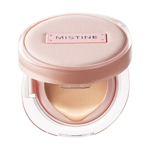 泰国MISTINE蜜丝婷 暹罗气垫BB霜 雾光精华气垫粉霜 遮瑕保湿 12h长效持妆 通透柔光 13g 附赠替换装 #LF110S 白皙中调 自然偏白肤色 混合皮【自由限定 柔光桃花妆】