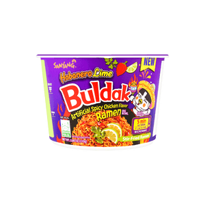 ブルダックヌードル ハバネロライムホットチキン味炒めラーメンボウル 3.88オンス