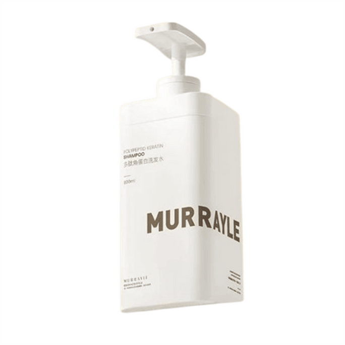 Peptide keratin Shampoo for oil control fluffing dandruff removal and itch relief 800ml per bottle