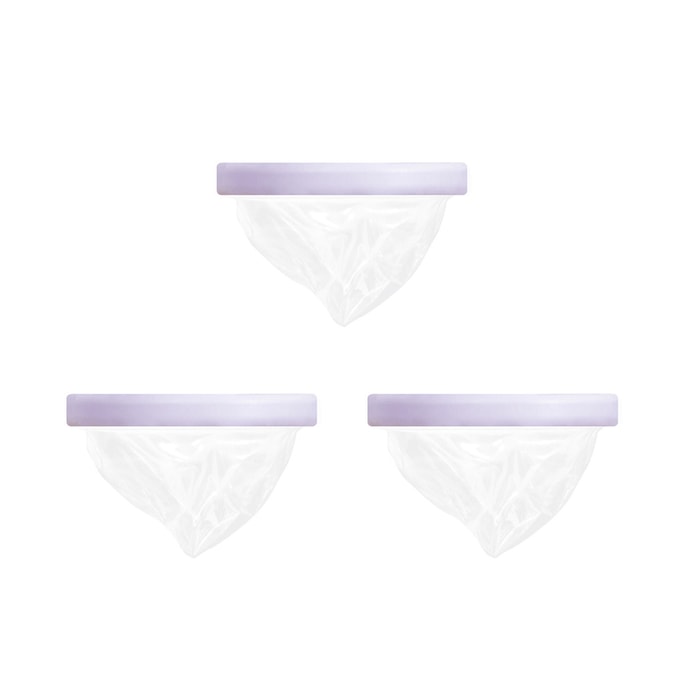 日本直邮 Nopra 一次性月经杯/月经盘  日本药监局认证 卫生巾棉条替换 3个装