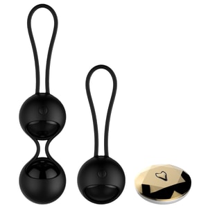 FOXSHOW M3 Kegel Balls, Vaginal Balls / Geisha Balls with Vibration, Kegel Muscle Trainer