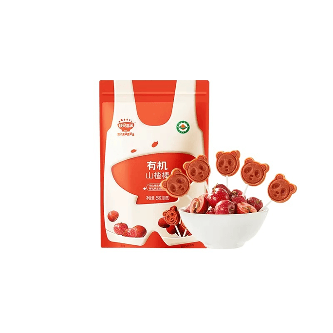 [중국직배송] 아키타만만 어린이과자 산사나무 막대사탕 85g*1봉