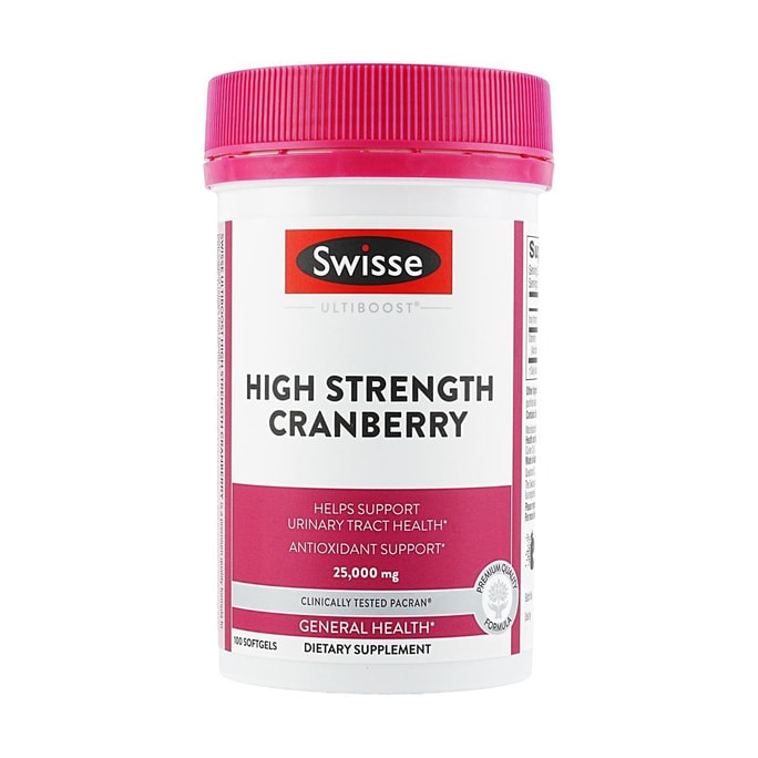 High Strength Cranberry, Helps Support Urinary Tract Health, 25,000mg, 100ct