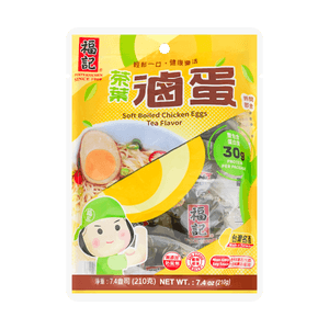台湾福记 茶叶卤蛋 6颗装 210g