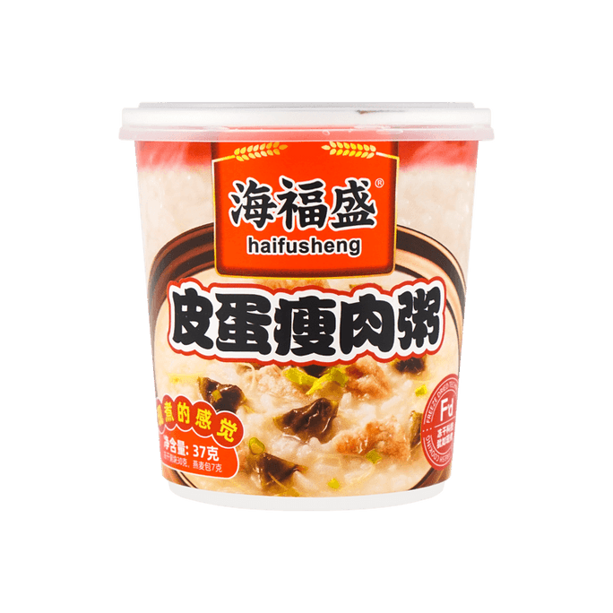 Preserved Egg And Lean Meat Porridge 37g