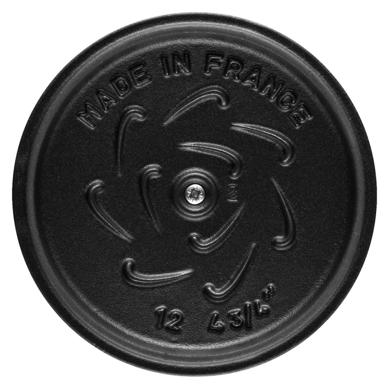 STAUB铸铁锅  迷你法式煲 0.75夸脱 / 黑色 3