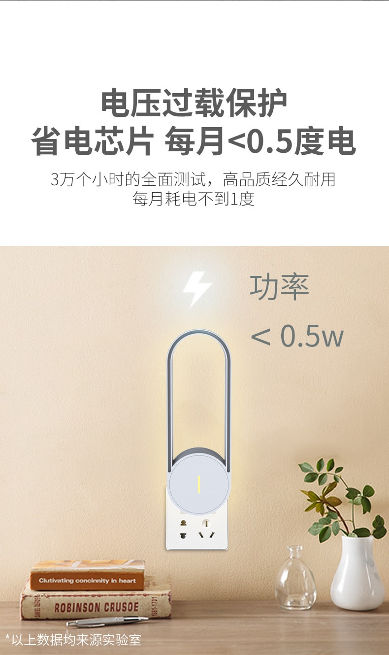 【中國直郵】 晶雅家 超音波驅蚊除蟎器 USB 直插物理驅蟲 驅蚊蟲蒼蠅老鼠無輻射 1 台裝