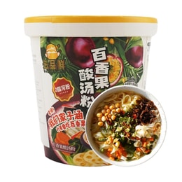 雲品鮮 百香果酸湯粉 沖泡即食米粉 桶裝 288g【酸香傣味】【0脂河粉】【雲南特色】