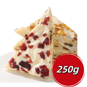 千百味 直邮 内蒙古三角千层奶皮子奶盖炒米奶酪水果粒夹心奶制品 蔓越莓味  250g*1袋