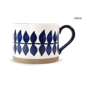 GINKGOHOME Nordic Style Multi-Pattern Ceramic Mug - Style D 16oz