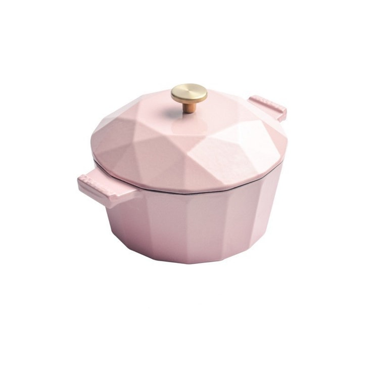 1set Japanese-style Aluminum Food Pots, Multifunction Pink Pans For Home