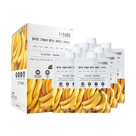 三点一刻 I SURE 香蕉燕麦谷物奶昔 蛋白质代餐奶昔 7包入 280g【韩国爆火运动蛋白饮】