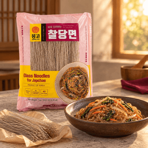 韩国MONGGO 杂菜粉丝 韩式红薯粉条 1kg 【免泡直煮】【Q弹爽滑】【无麸质】