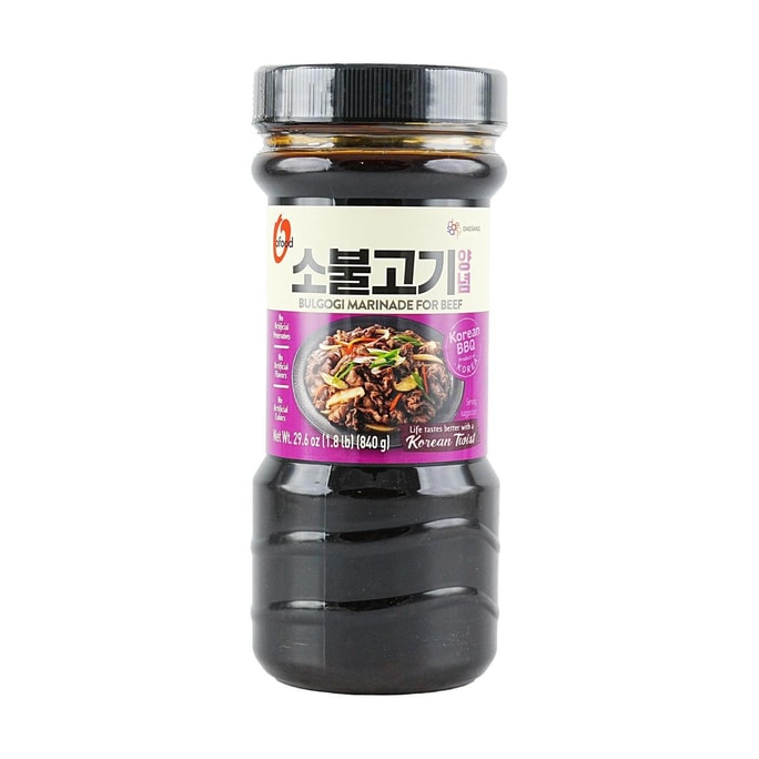 Beef Bulgogi Korean BBQ Marinade, 29.6 oz