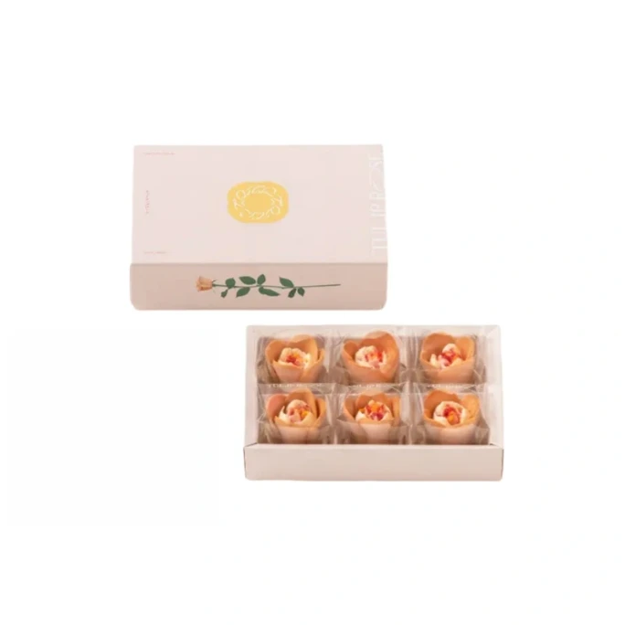 White Peach Cheesecake Flavor 6pcs