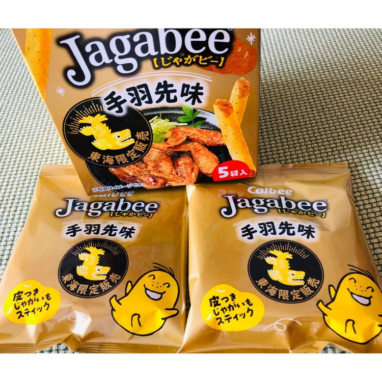 JAGABEE(じゃがビー) 東海限定 じゃがビー 手羽先味 80G (16G×5袋入)