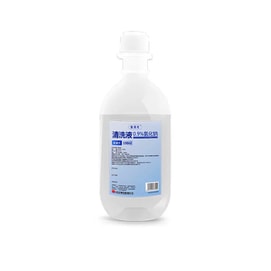 안치성(미국) 의료용 멸균 0.9% 염화나트륨 식염수 용액, 여드름 치료, 얼굴 세척, 코 세척에 사용하는 소형 바이알, 100ml/병.