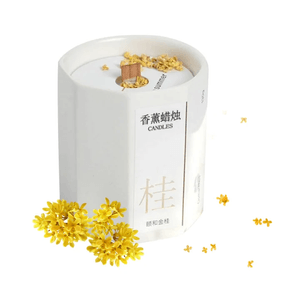Osmanthus Scented Candle 100g  Natural Plant Wax Long-Lasting Aroma Ideal Gift for Women  Christmas Home Fragrance